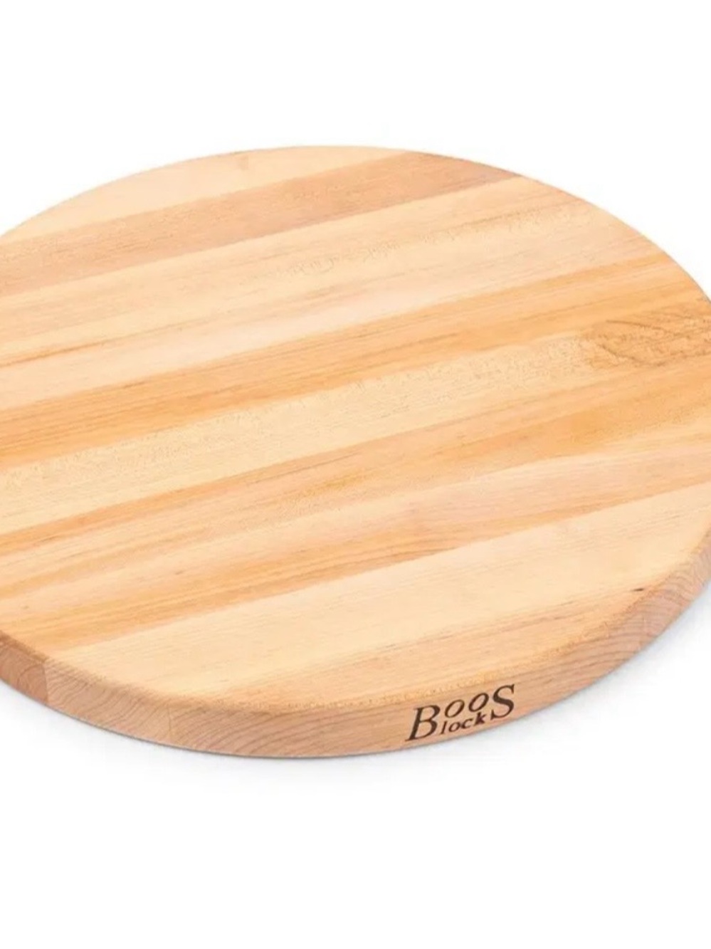 John Boos 14” Cutting Board, Round Maple